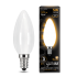 Лампа светодиодная LED 5Вт 230в,E14 Filament OPAL теплый,свеча Gauss - Интернет-магазин электротоваров "ЭЛЕКТРО-СНАБ", Екатеринбург