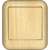 ПРИМА Выключатель двухклавишный наружный 10А сосна - Интернет-магазин электротоваров "ЭЛЕКТРО-СНАБ", Екатеринбург