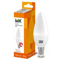 Лампа светодиодная LED 5вт E27 белый матовая свеча ECO - Интернет-магазин электротоваров "ЭЛЕКТРО-СНАБ", Екатеринбург
