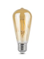 Лампа светодиодная LED 6вт 230в E27 FILAMENT GOLD 2400K - Интернет-магазин электротоваров "ЭЛЕКТРО-СНАБ", Екатеринбург