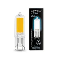 Лампа светодиодная LED 3.5вт 220-240в G9 белый,капсульная, прозр. Gauss - Интернет-магазин электротоваров "ЭЛЕКТРО-СНАБ", Екатеринбург