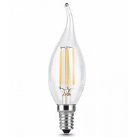 Лампа светодиодная LED 5Вт 230в, E14 Filament теплый, dim свеча на ветру, Gauss - Интернет-магазин электротоваров "ЭЛЕКТРО-СНАБ", Екатеринбург