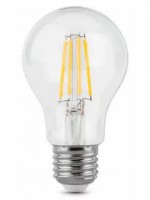Лампа светодиодная LED 9Вт E14 Filament шар, белый Gauss - Интернет-магазин электротоваров "ЭЛЕКТРО-СНАБ", Екатеринбург