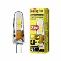 Лампа светодиодная LED 2.5вт 12в G4 тепло-белый капсульная - Интернет-магазин электротоваров "ЭЛЕКТРО-СНАБ", Екатеринбург